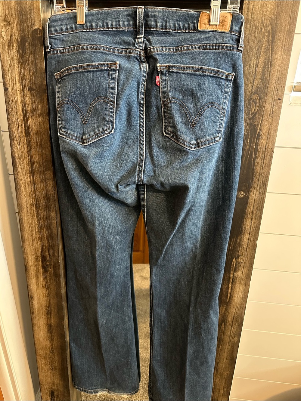 Levi’s 529 Curvy Bootcut Jeans Women’s Size 12 Medium Blue Wash